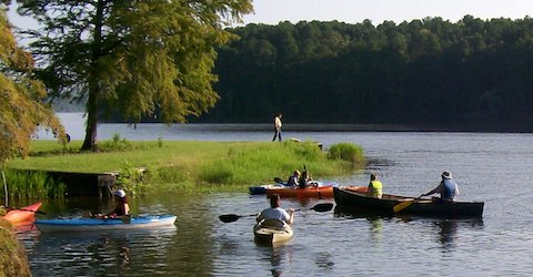 Lake Claiborne Header Image Mobile